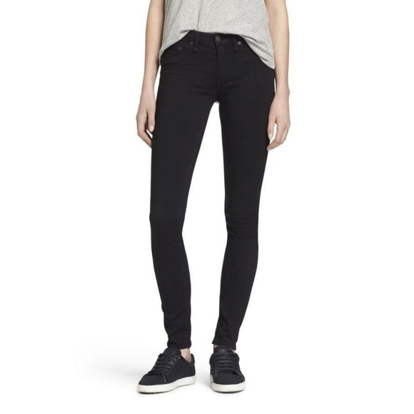 Rag and Bone The Legging Black Skinny Jeans - Picture 1 of 4